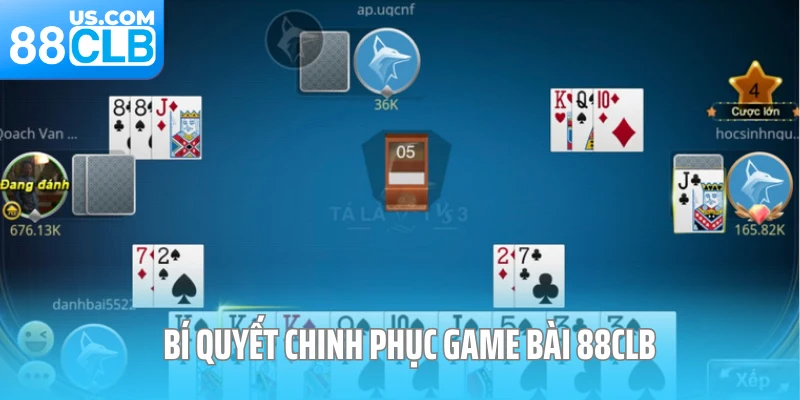 Bí quyết chinh phục game bài 88CLB