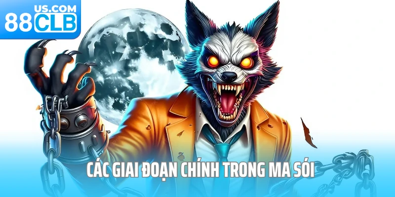 Các giai đoạn chính trong ma sói