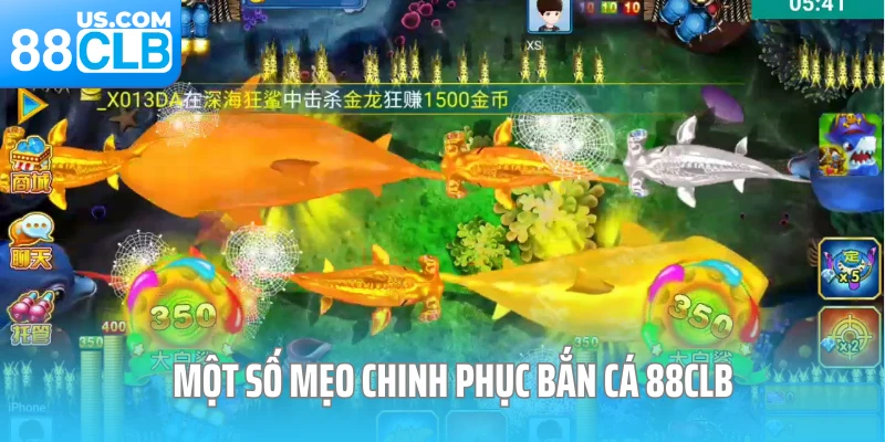 Một số mẹo chinh phục bắn cá 88CLB nhanh nhất 